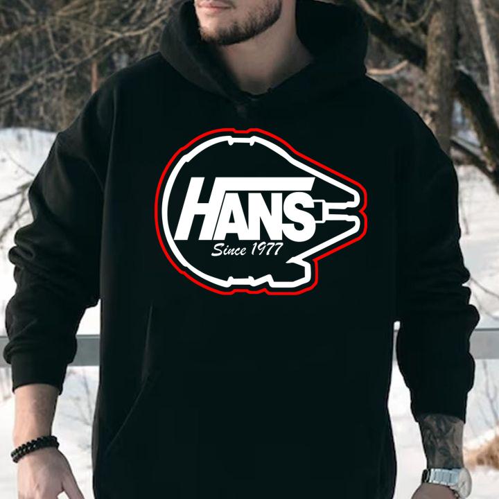 Millennium Falcon Hans Since 1977 Star Wars t-shirt hoodie