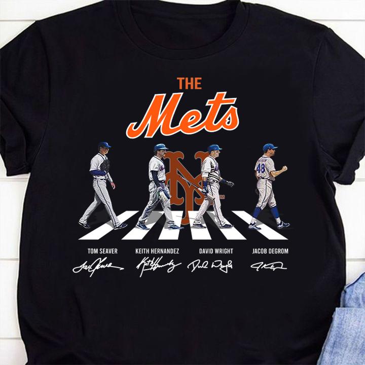 The Mets Abbey Road Signatures t-shirt shirt