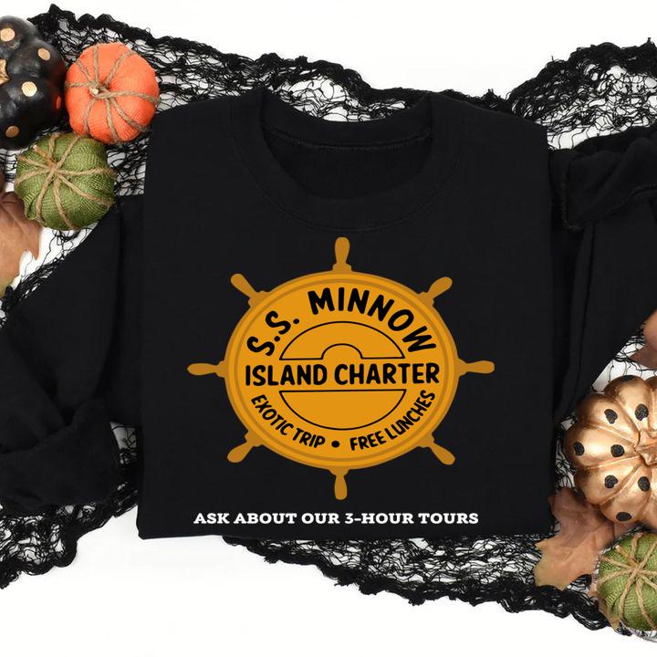 Island Charter Ss Minnow Exotic Trip Free Lunches Ask About Our 3 Hour Tours t-shirt sweatshirt
