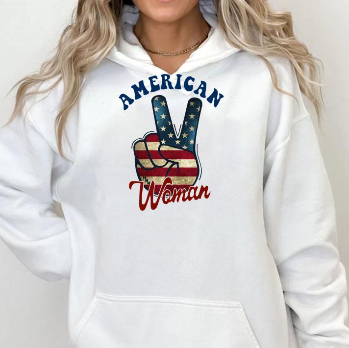 American Peace 2 Woman t-shirt hoodie