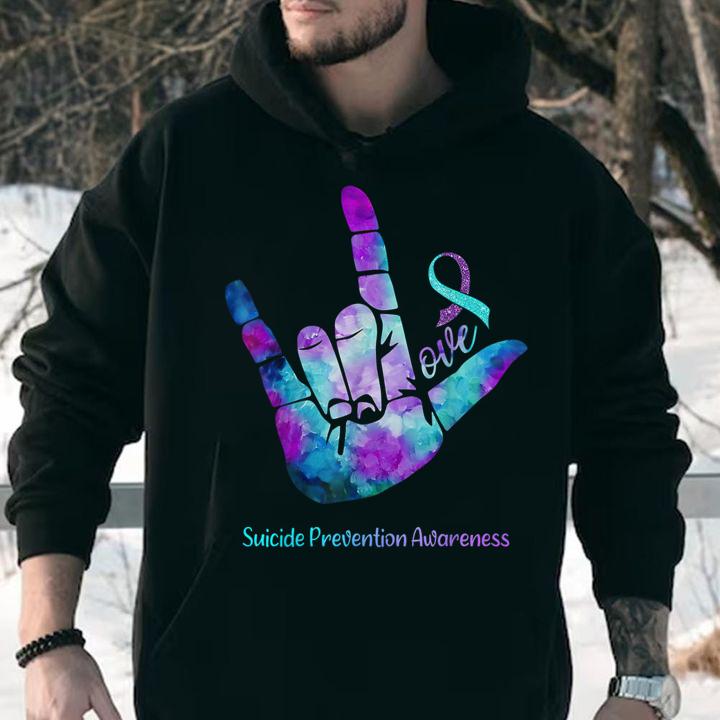 Love Suicide Prevention Awareness t-shirt hoodie