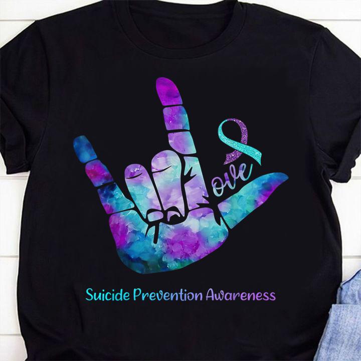 Love Suicide Prevention Awareness t-shirt shirt