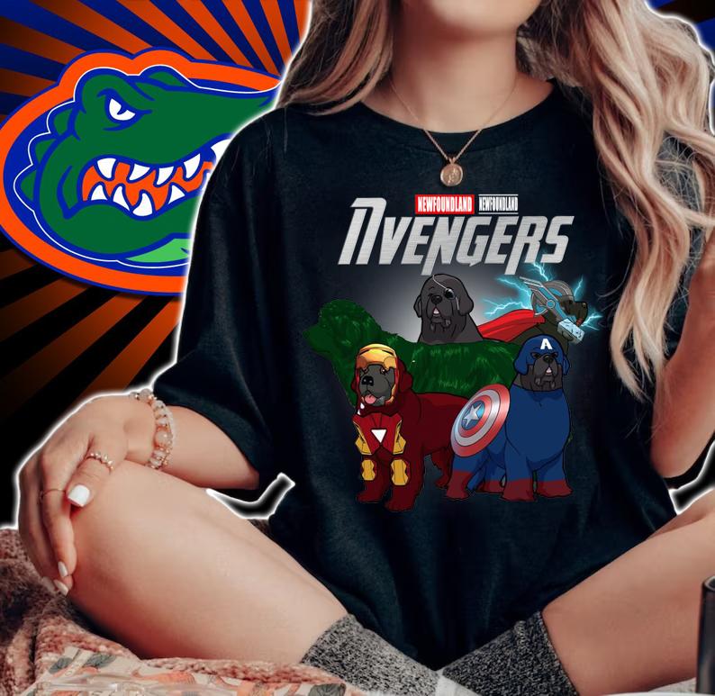 Newfoundland Marvel Avengers Endgame Nvengers t-shirt woman shirt