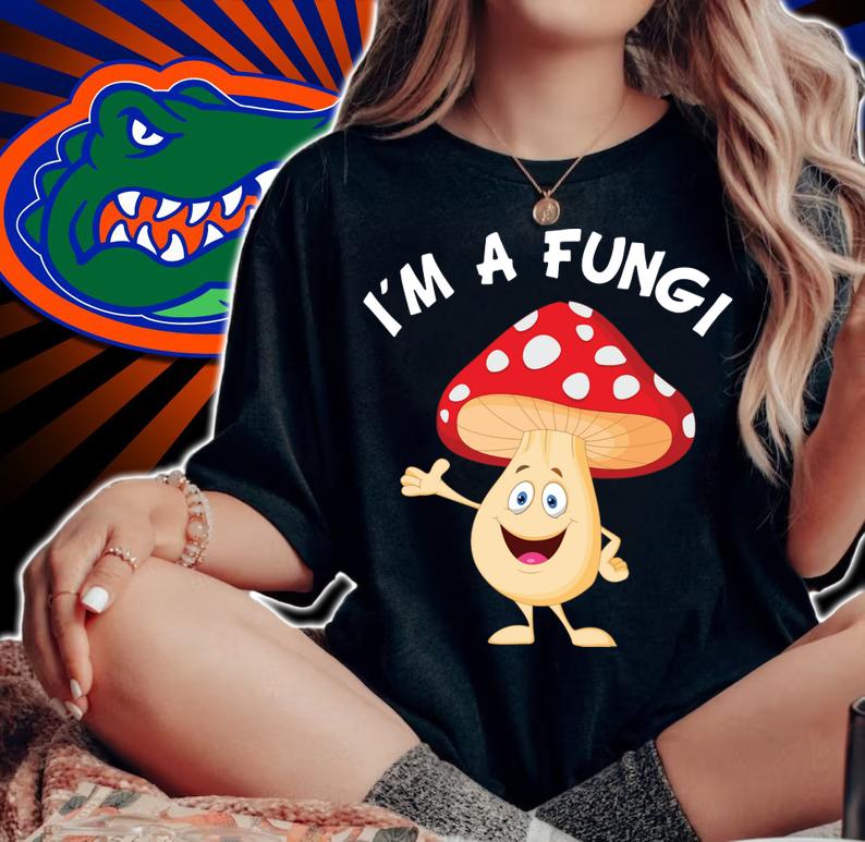 I'm a Fungi red Mushroom t-shirt woman shirt