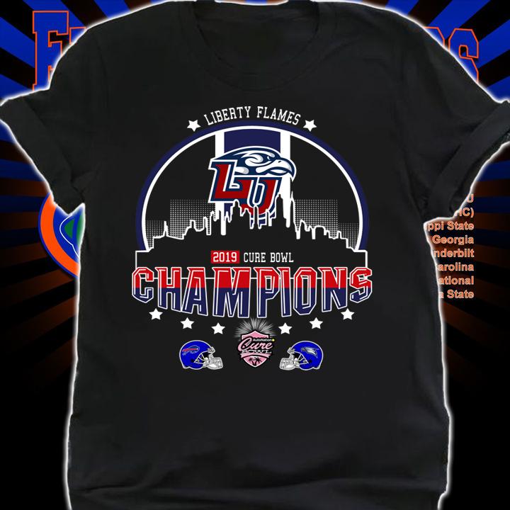 Liberty Flames Champions Cure Bowl 2019 t-shirt shirt