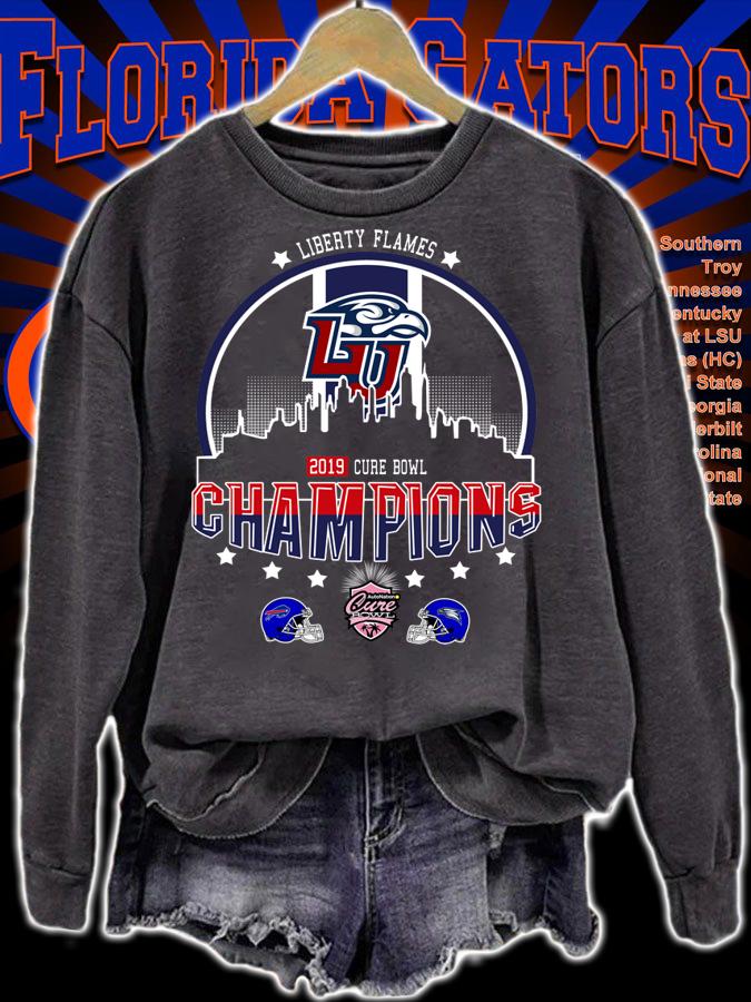 Liberty Flames Champions Cure Bowl 2019 t-shirt sweatshirt