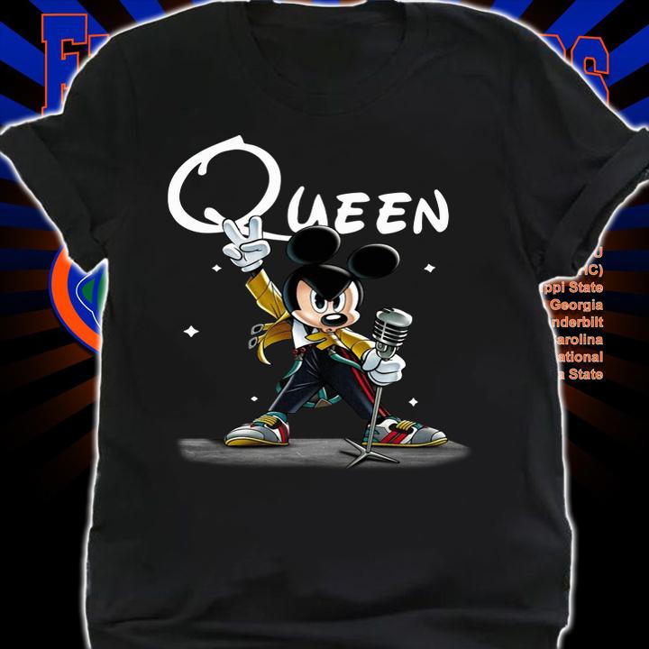 Queen Freddie Mercury Mickey Mouse t-shirt shirt
