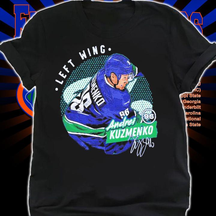 Andrei Kuzmenko Vancouver Dots Hockey Shirt t-shirt shirt