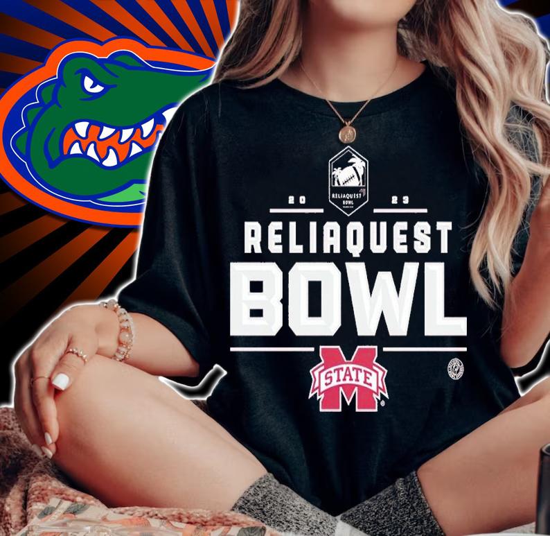 2023 Reliaquest Bowl Mississippi State Bulldogs shirt t-shirt woman shirt