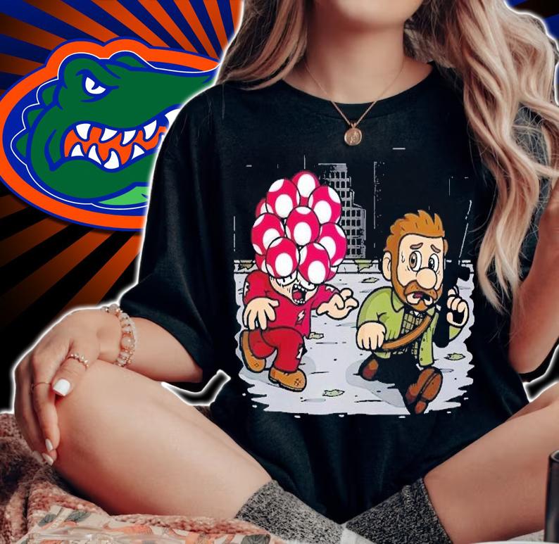 Evil Mushroom The Last of Us shirt t-shirt woman shirt