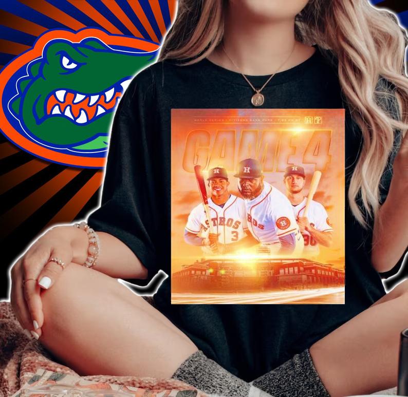 Houston Astros Game 4 MLB World Series 2022 Shirt t-shirt woman shirt