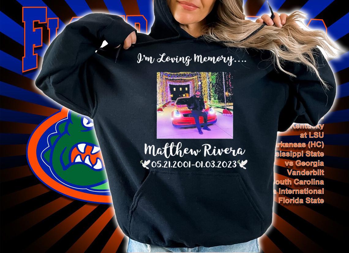 I'm loving memory Matthew Rivera shirt t-shirt hoodie