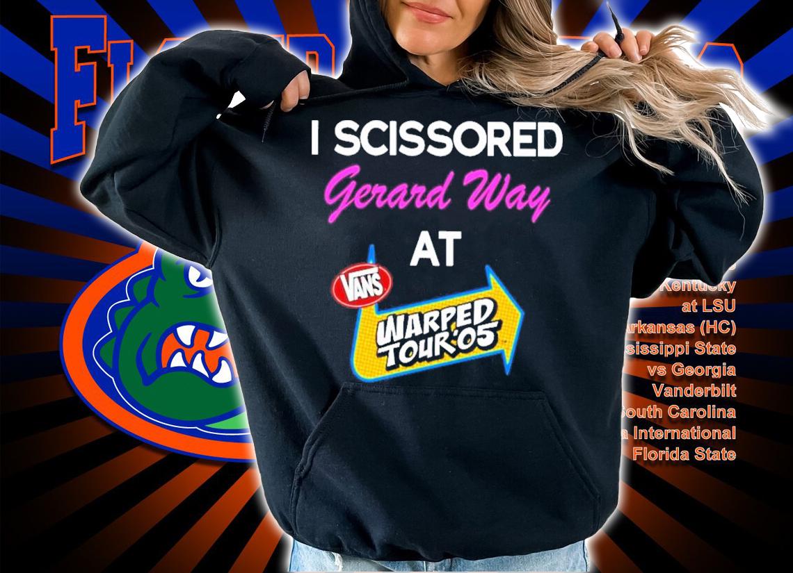I Scissored Gerard Way At Vans Warped Tour 05 Shirt t-shirt hoodie