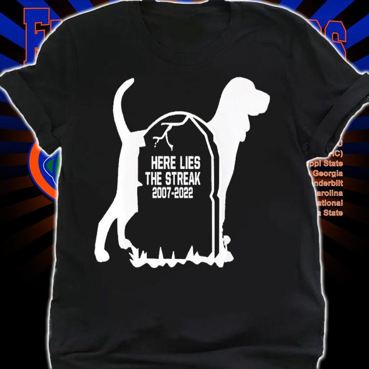 Here is the streak 2007 2022 shirt t-shirt shirt