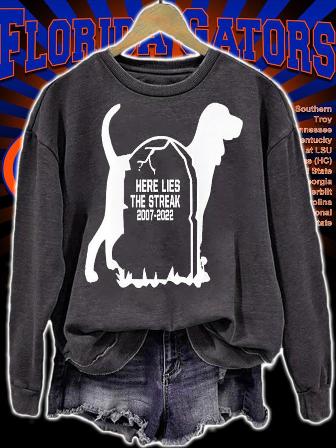 Here is the streak 2007 2022 shirt t-shirt sweatshirt
