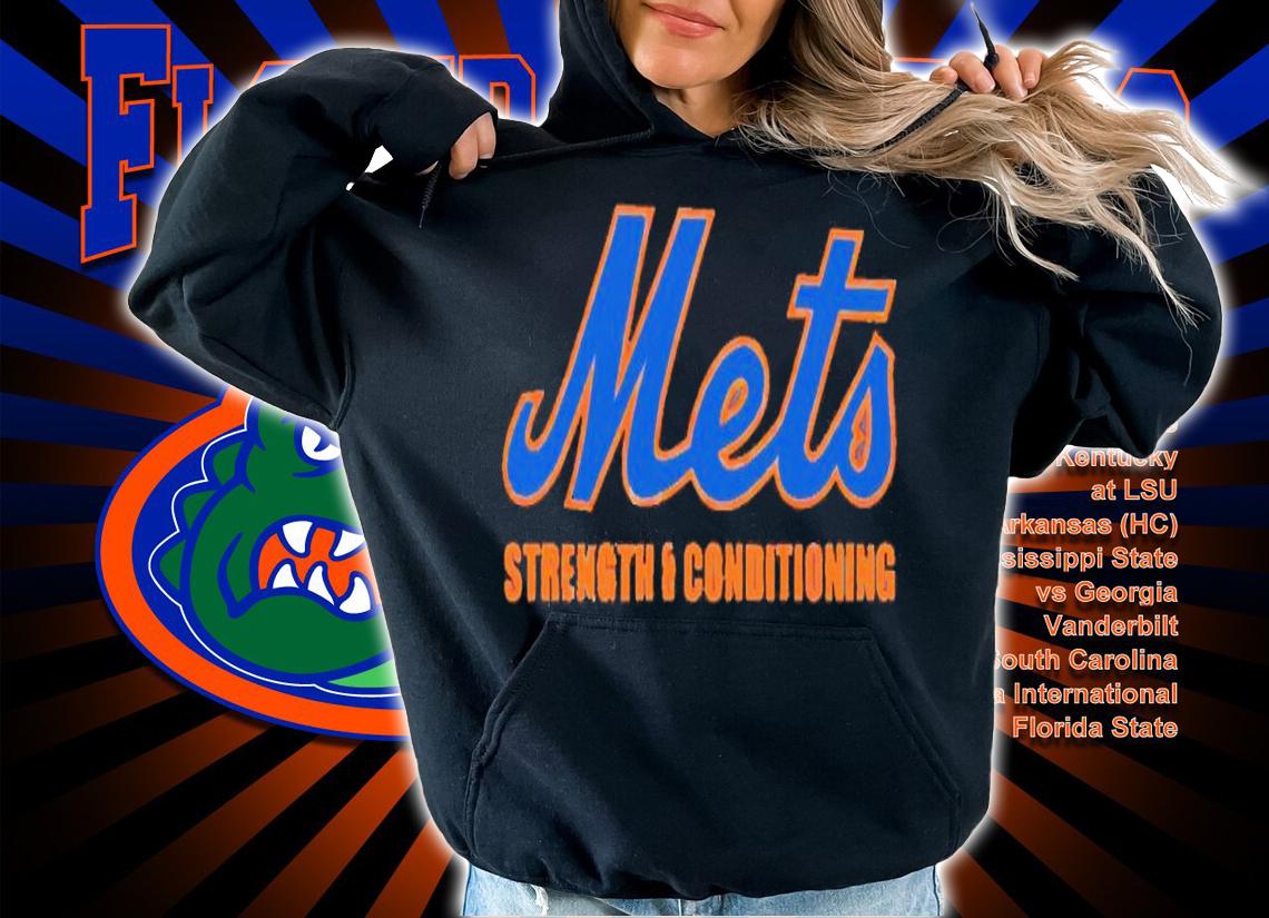 New York Mets strength and conditioning shirt t-shirt hoodie