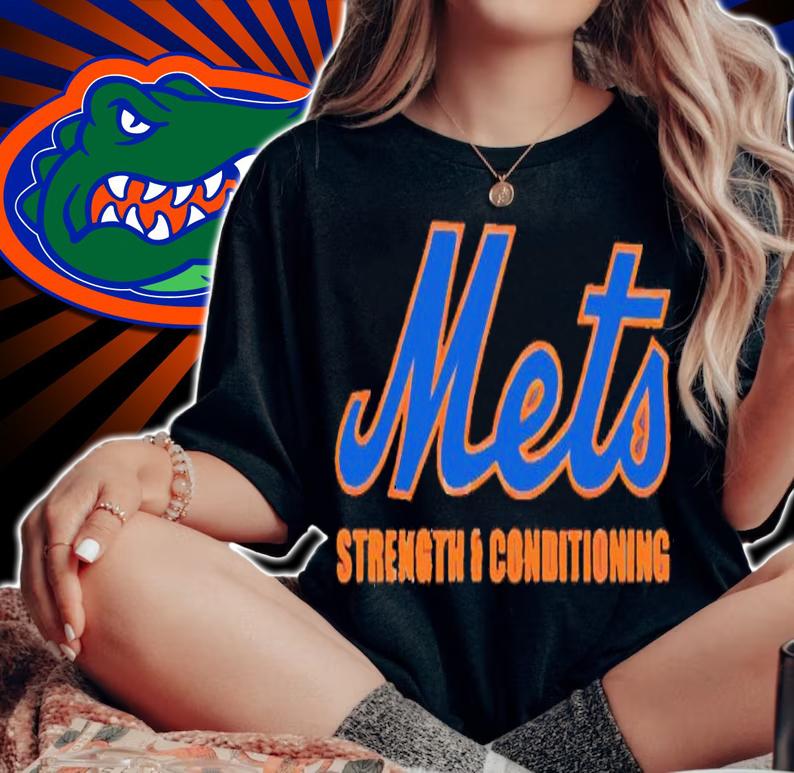 New York Mets strength and conditioning shirt t-shirt woman shirt