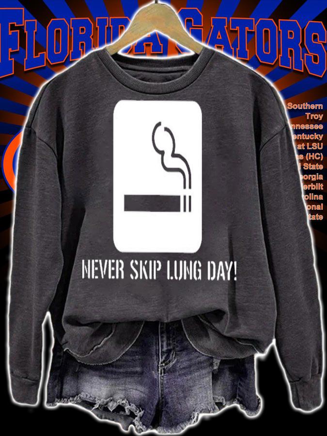Never Skip Lung Day Shirt t-shirt