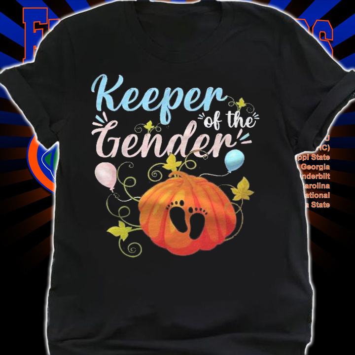 Keeper Of The Gender Reveal Baby Halloween Party Shirt t-shirt shirt