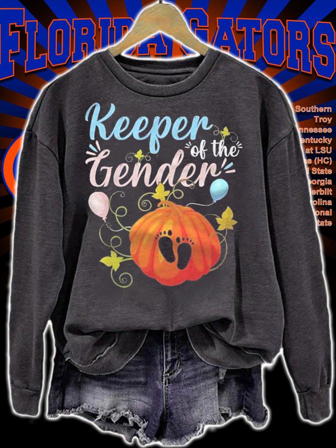 Keeper Of The Gender Reveal Baby Halloween Party Shirt t-shirt sweatshirt