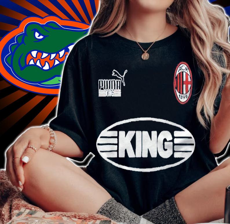 Puma Milan King Jersey Football Heritage T-shirt woman shirt