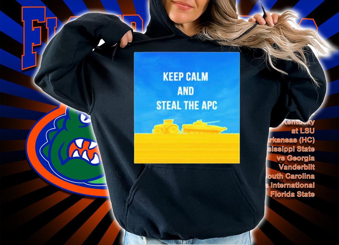 Ukrainian Farmers Keep Calm And Steal The Apc T-Shirt