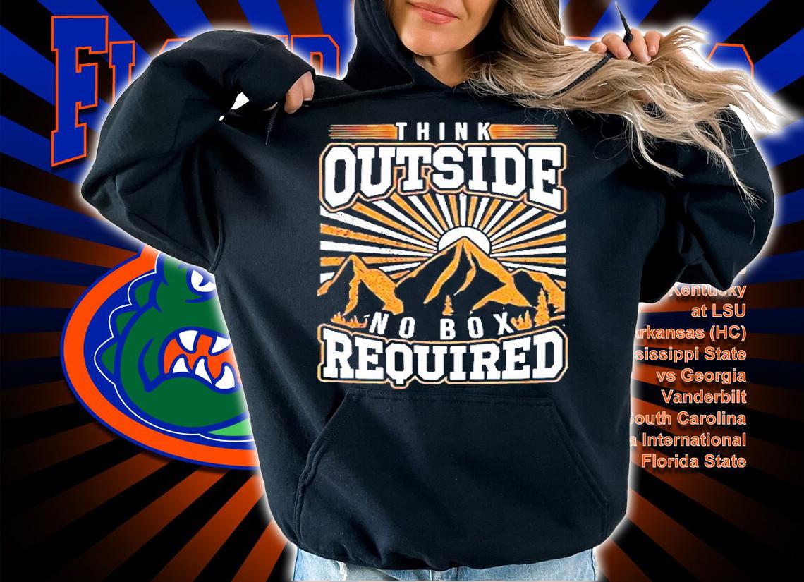 Think Outside No Box Required T-Shirt hoodie