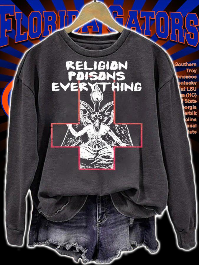 Religion poisons everything shirt