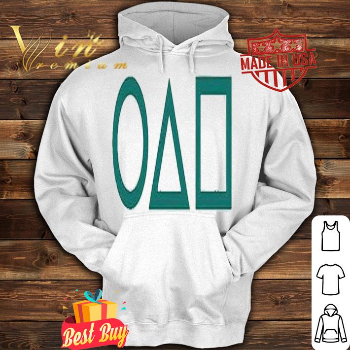 Squid Game circle triangle square T-shirt hoodie