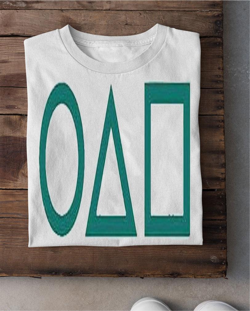 Squid Game circle triangle square T-shirt shirt