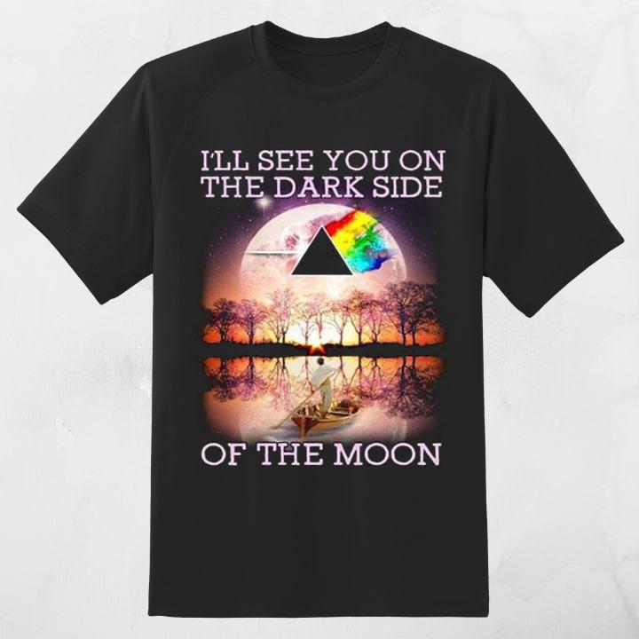 Official Pink Floyd Brain Damage I'll See You On The Dark Side Of The Moon T-Shirt