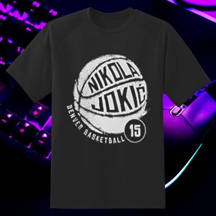 Premium Nikola Jokic Denver Nuggets Basketball 15 T-Shirt
