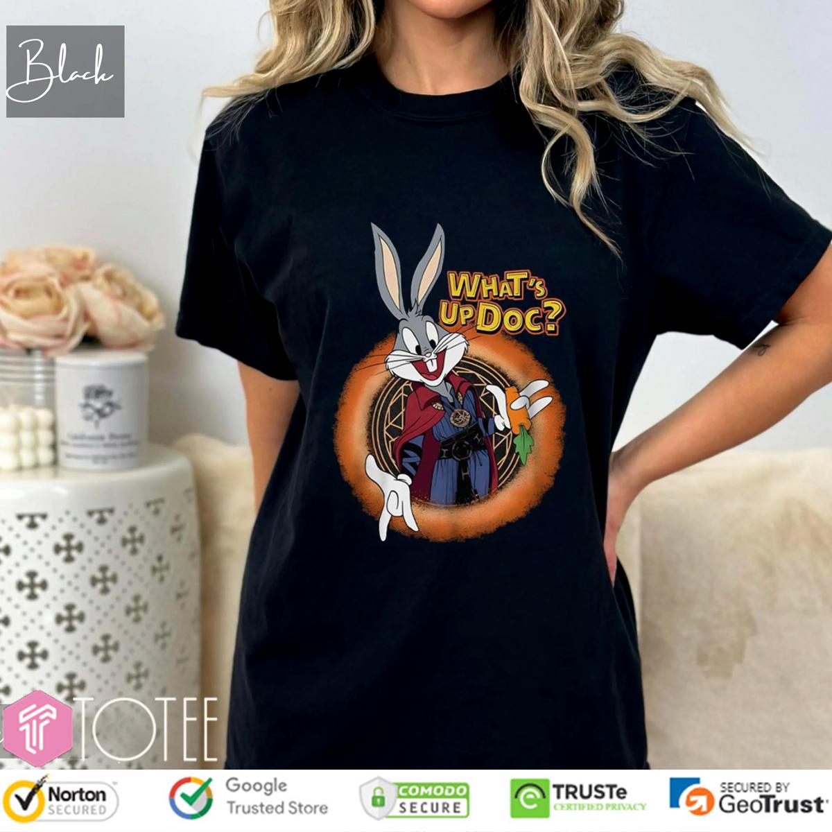 What's Up Doc Parody Marvel Doctor Strange Bugs Bunny Looney Tunes T-Shirt
