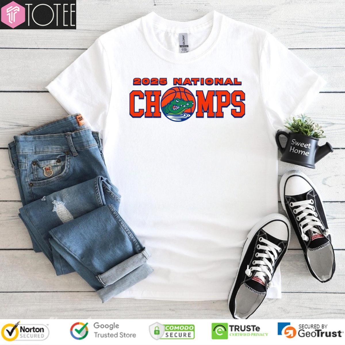 Gators Natty Chomps: Ultimate TShirt for 2025 Champions