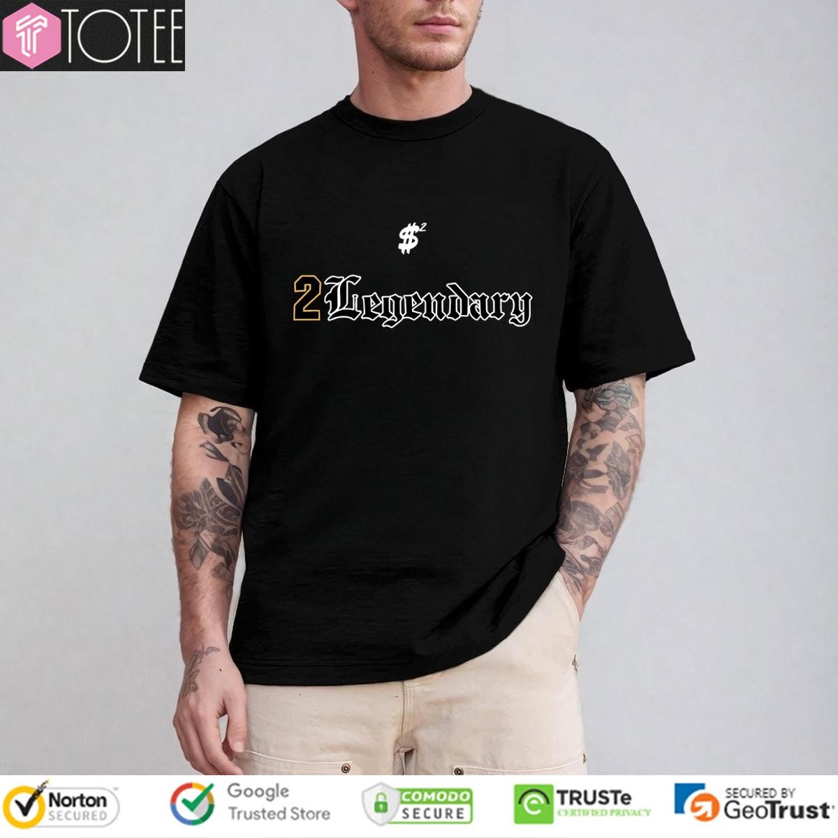 2Legendary Sketch Logo T-shirt