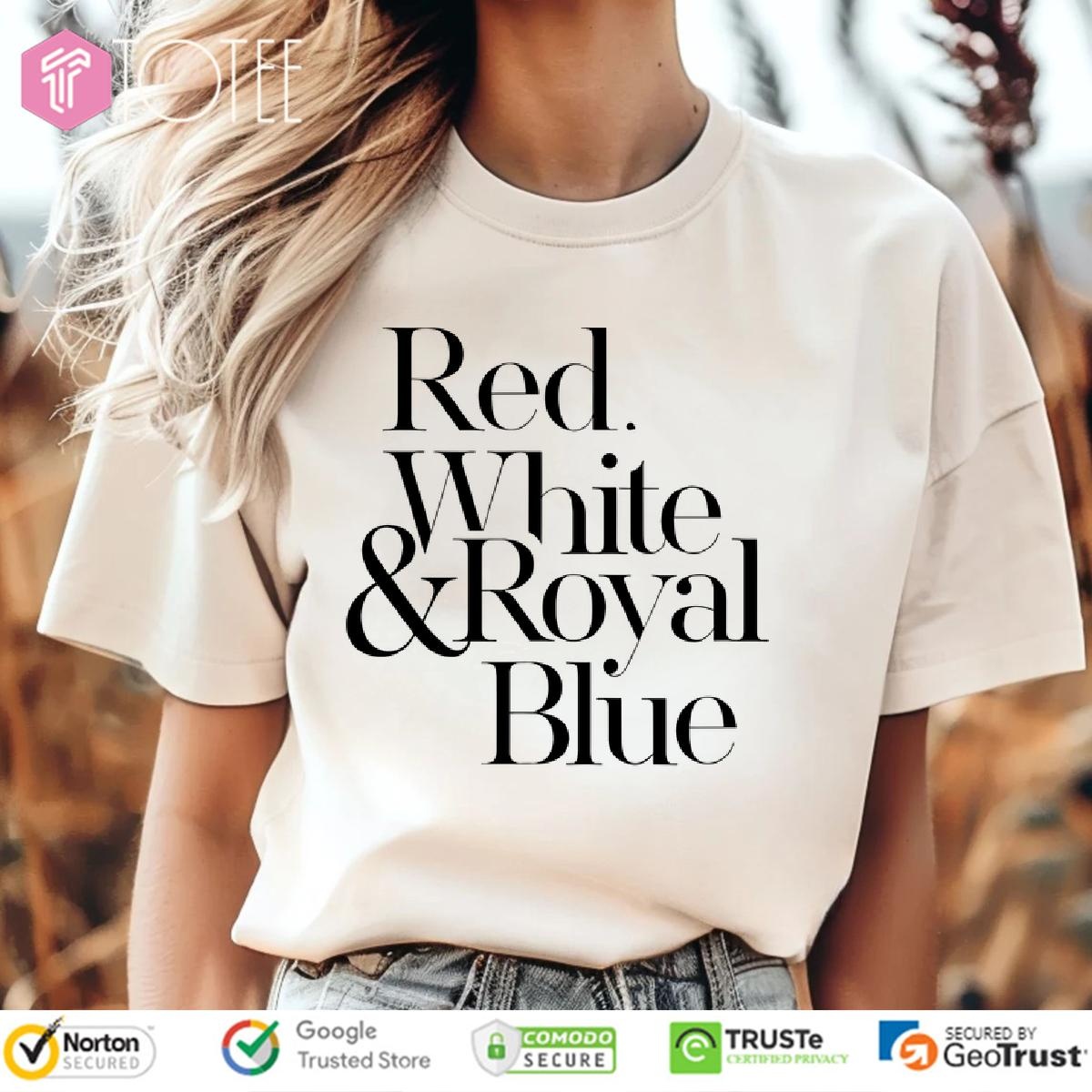 Red White And Royal Blue T-shirt