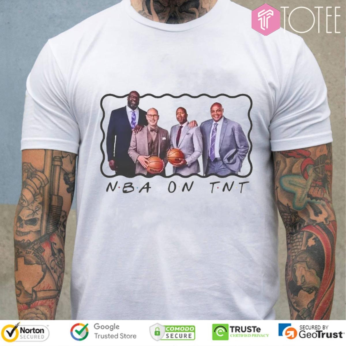 Nba On Tnt Parody Friends Tv Show T-shirt