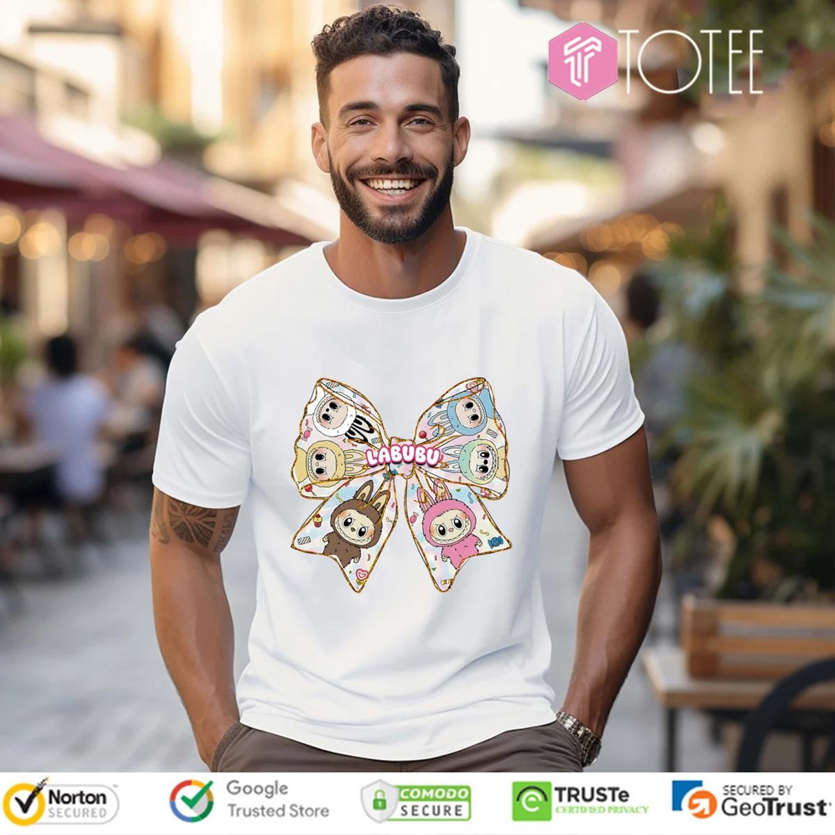 Bow Cute Labubu The Monsters T-shirt