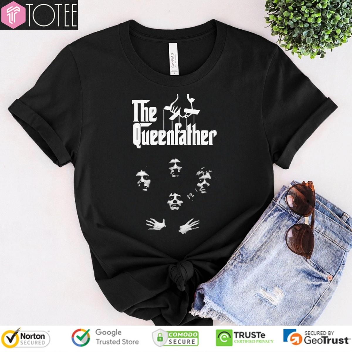 The Queenfather Parody Queen Bohemian Rhapsody Godfather T-shirt