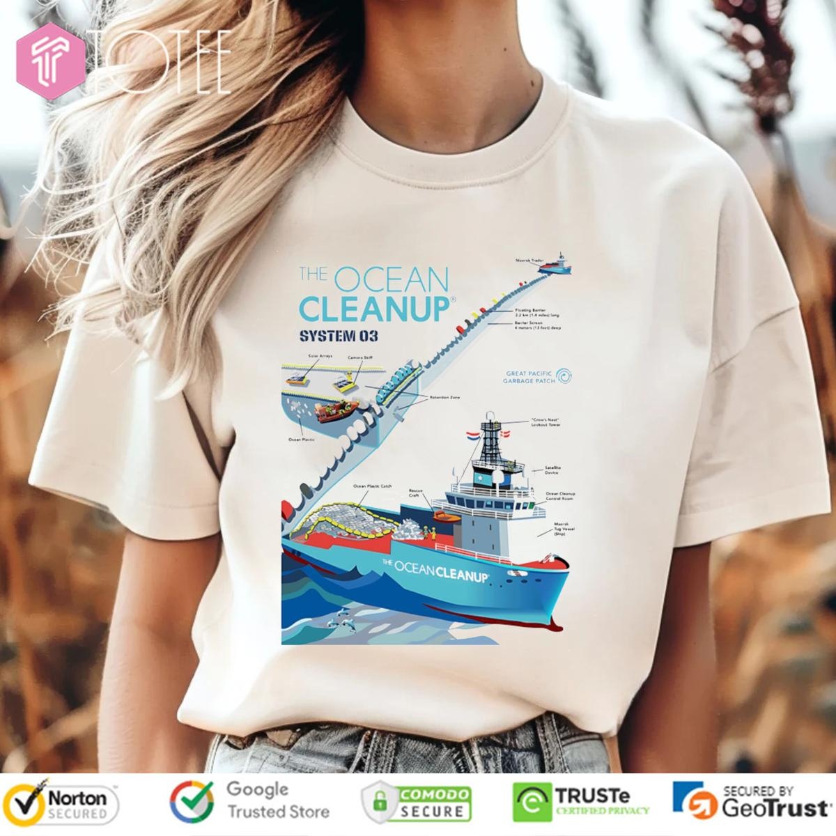 The Ocean Cleanup System 03 T-shirt