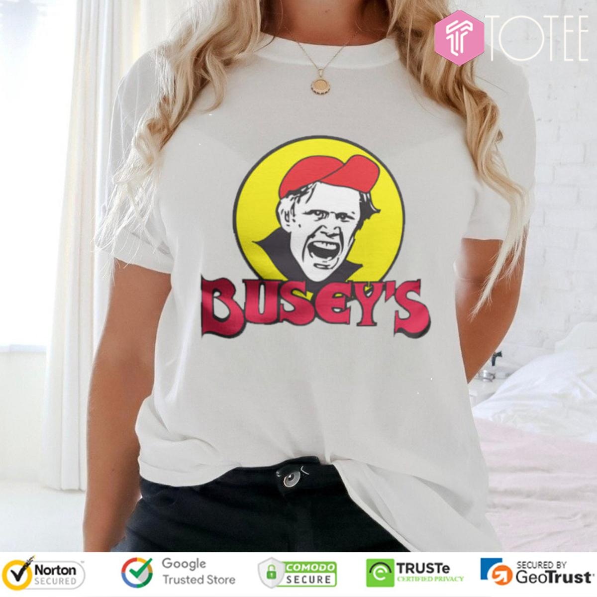Gary Busey Parody Buc-Ees T-shirt