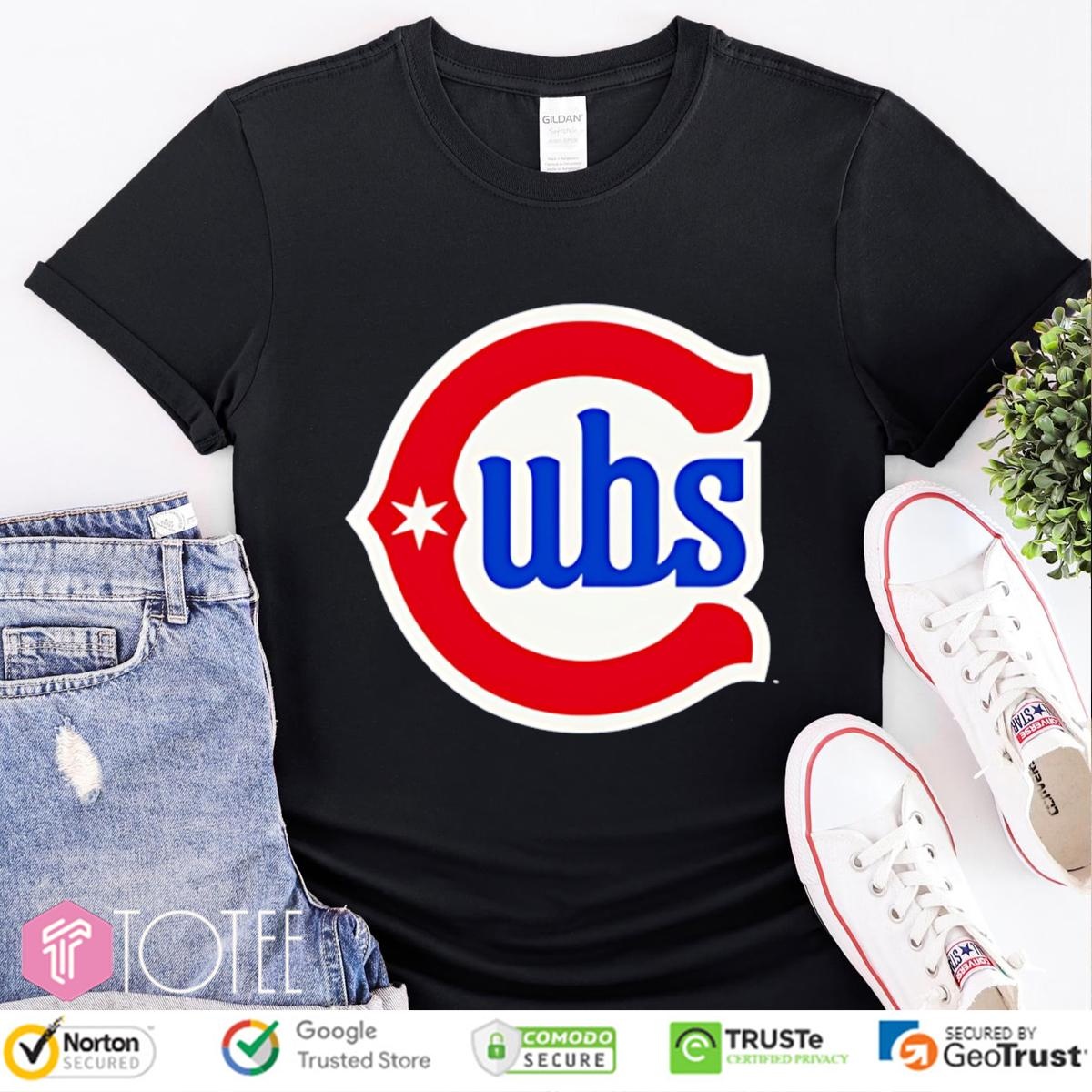 Chicago Cubs Alternate 2 Blues Logo T-shirt