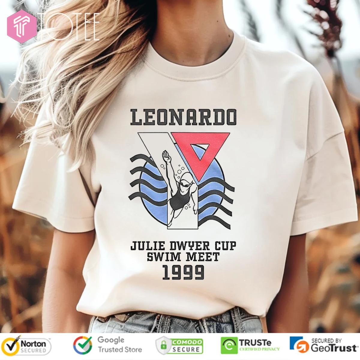 Leonardo Julie Dwyer Cup Swim Meet 1999 T-shirt