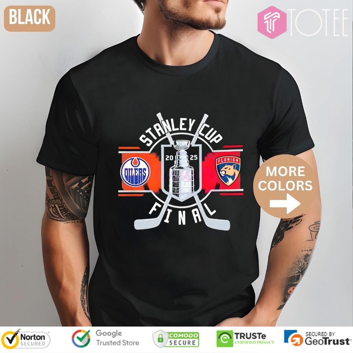 Edmonton Oilers Vs Florida Panthers Stanley Cup Final 2025 T-shirt