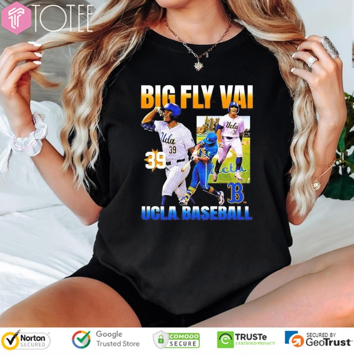 Mulivai Levu 90S Big Fly Vai Ucla Bruins Baseball Shirt T-shirt