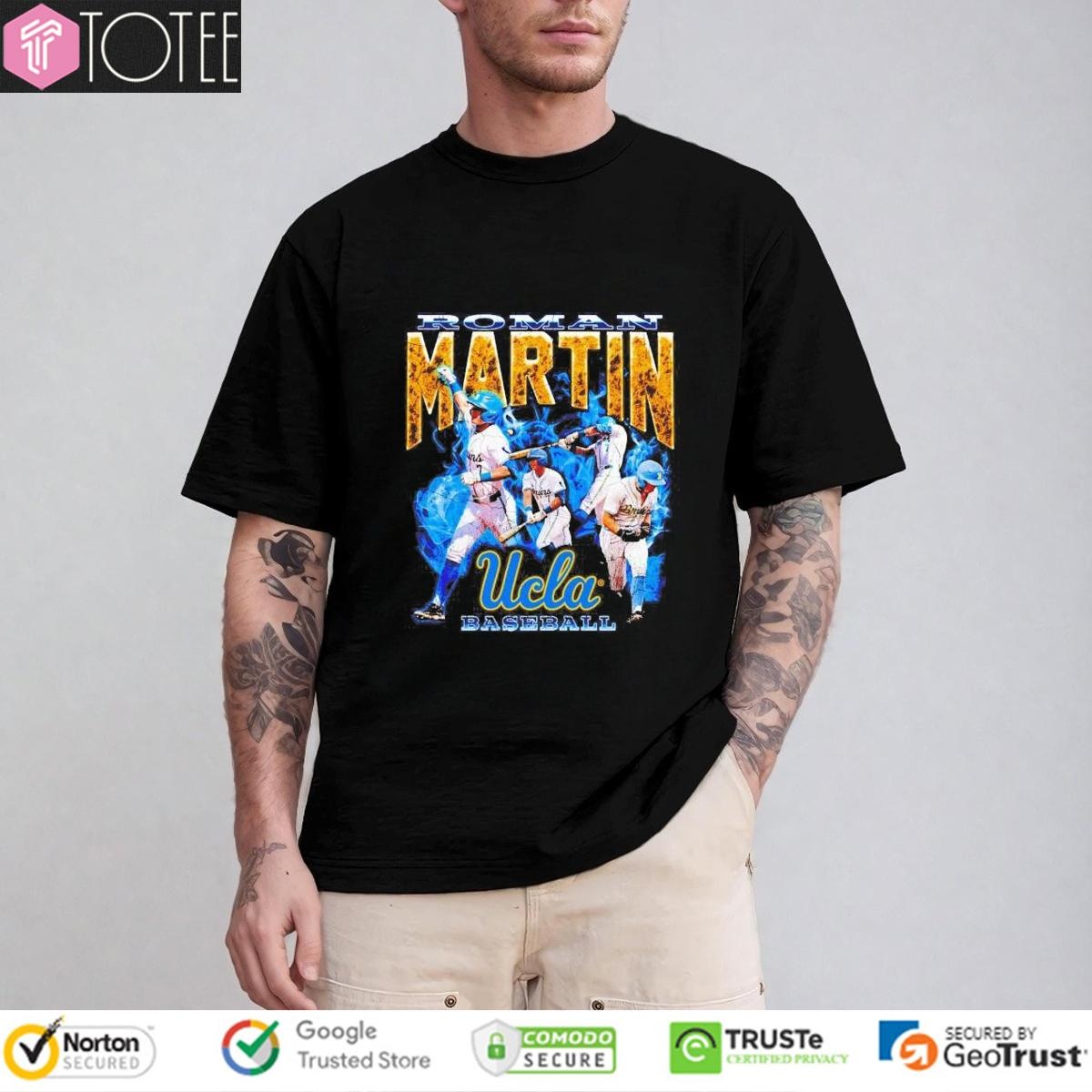 Roman Martin 90S Picture Collage Ucla Bruins Baseball T-shirt