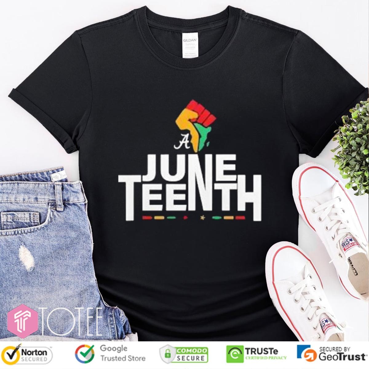 Alabama Crimson Tide Juneteenth Celebrate Freedom T-shirt