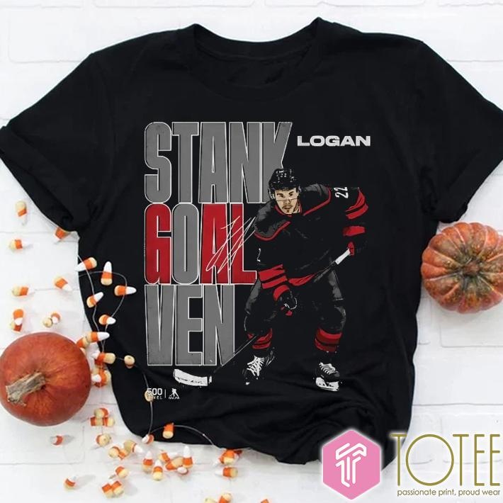 Logan Stankoven Carolina Hurricanes Stankgoalven Signature T-shirt