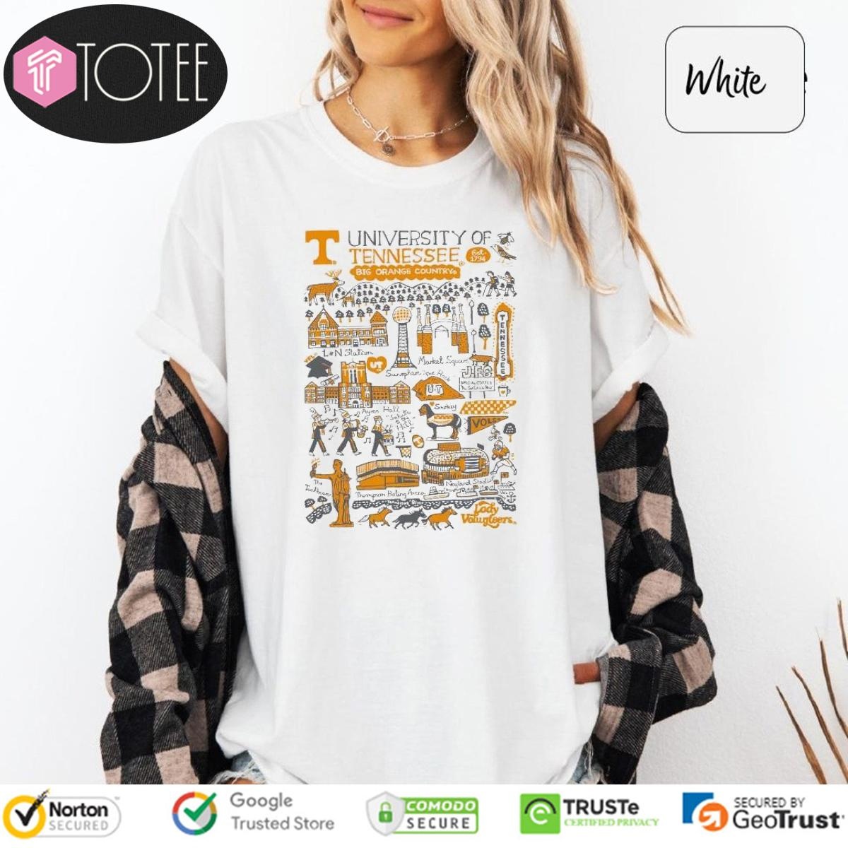 University Of Tennessee Art Illustration T-shirt