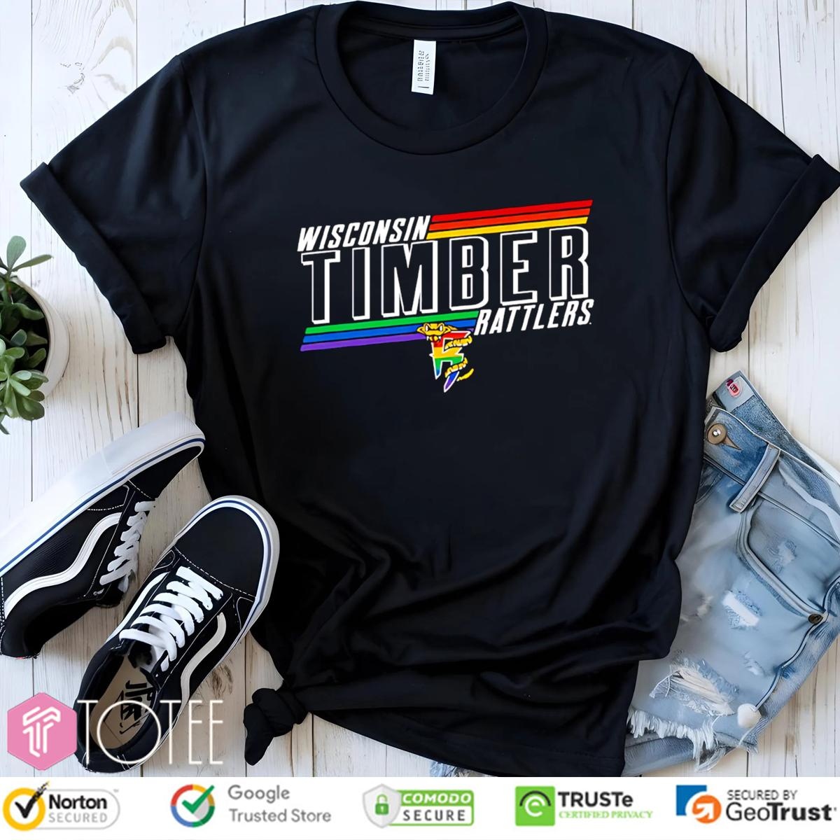 Wisconsin Timber Rattlers Baseball Pride Night Lgbt T-shirt
